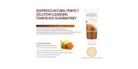 Deoproce  Mousse nettoyante Natural Perfect Solution au sucre noir et miel ''Soins des Pores'' (170gr)